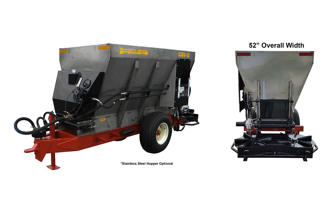 GSN8 Vineyard Spreader Orchard Equipment Pequea