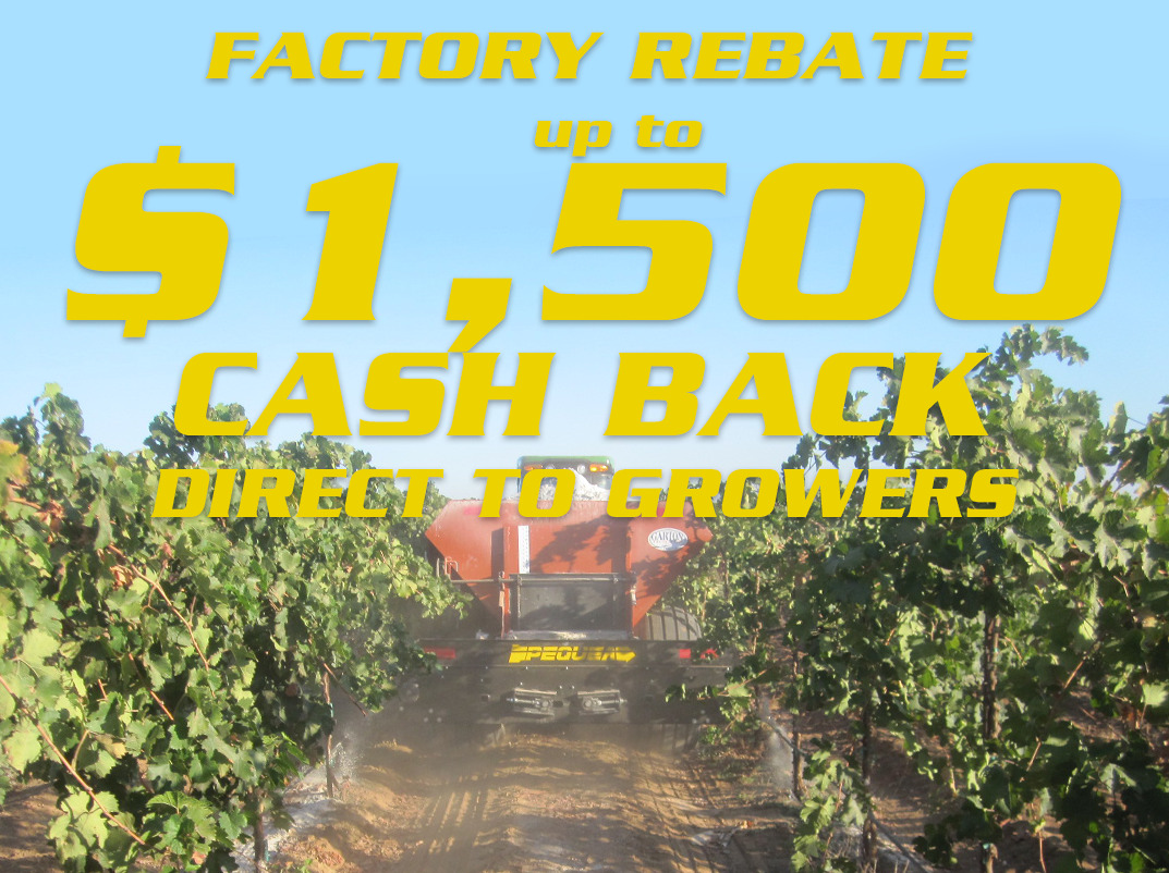 Pequea Rebate CA Splash