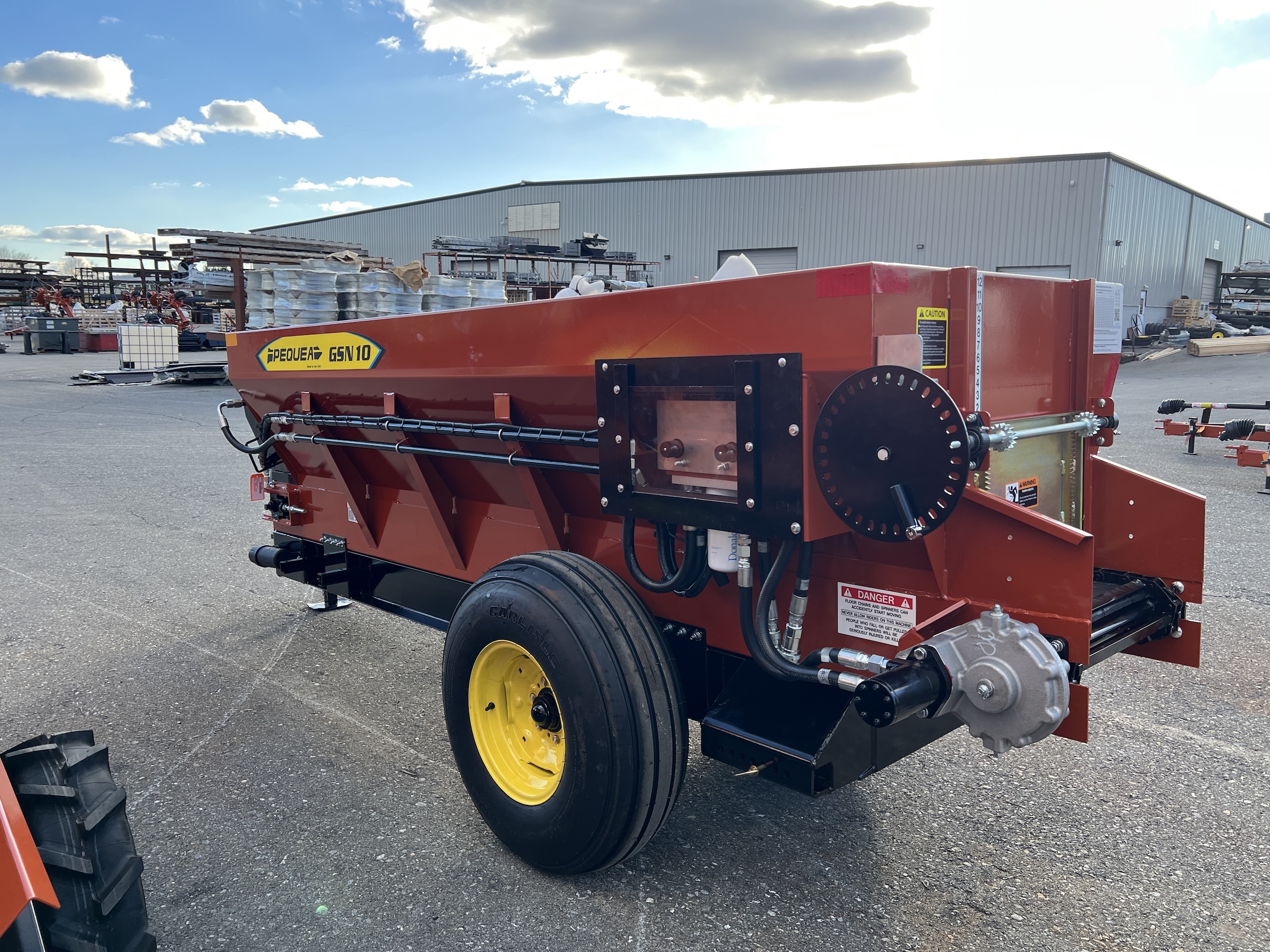 Our Vineyard Orchard Spreader Equipment | Pequea
